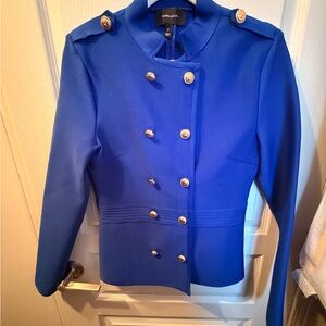 Karen Millen Royal Blue Double-Breasted Blazer